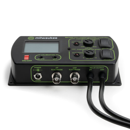 Milwaukee MC125 PRO 2-in-1 Digital pH / ORP Controller - The Pet Source