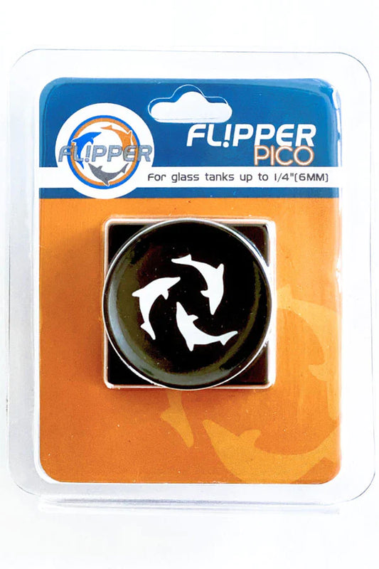 Flipper Pico Black 2 in 1 Aquarium Magnet Cleaner - The Pet Source