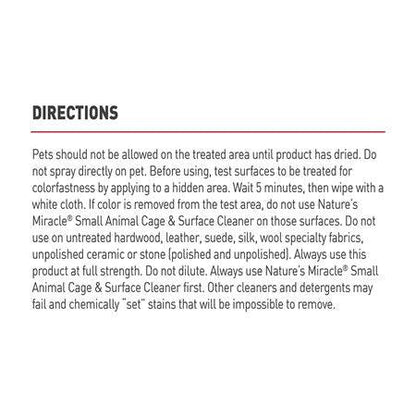 Small Animal Cage & Surface Cleaner - 24oz - The Pet Source