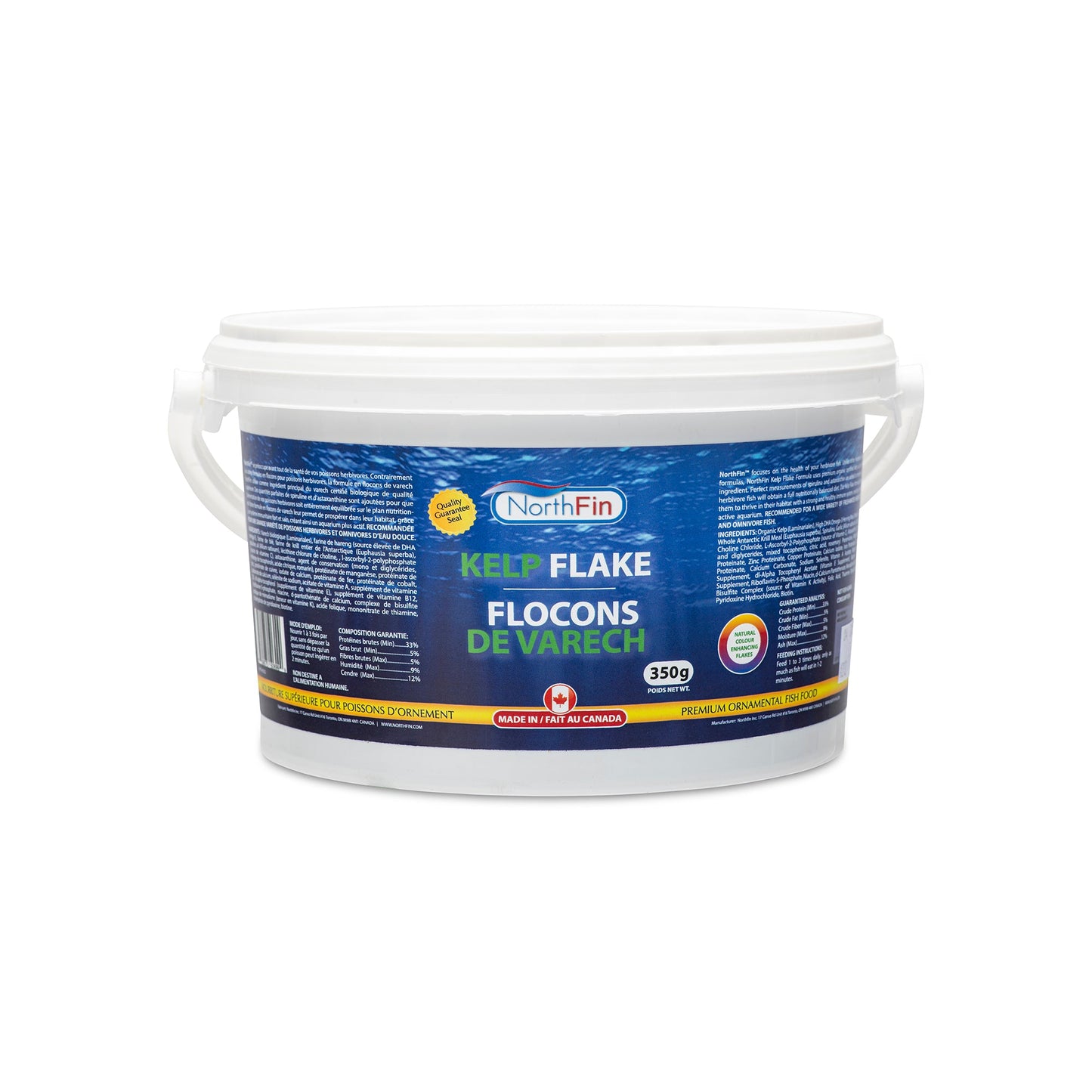NorthFin Kelp Flakes - 350g - The Pet Source