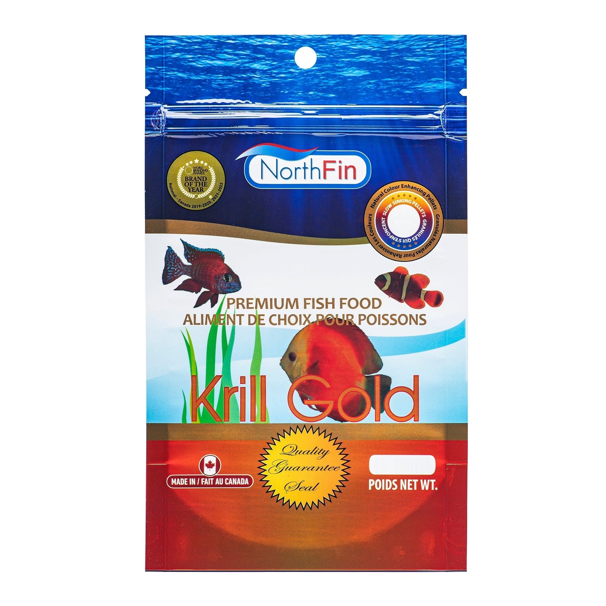 NorthFin Krill Gold 1mm - 500g - The Pet Source