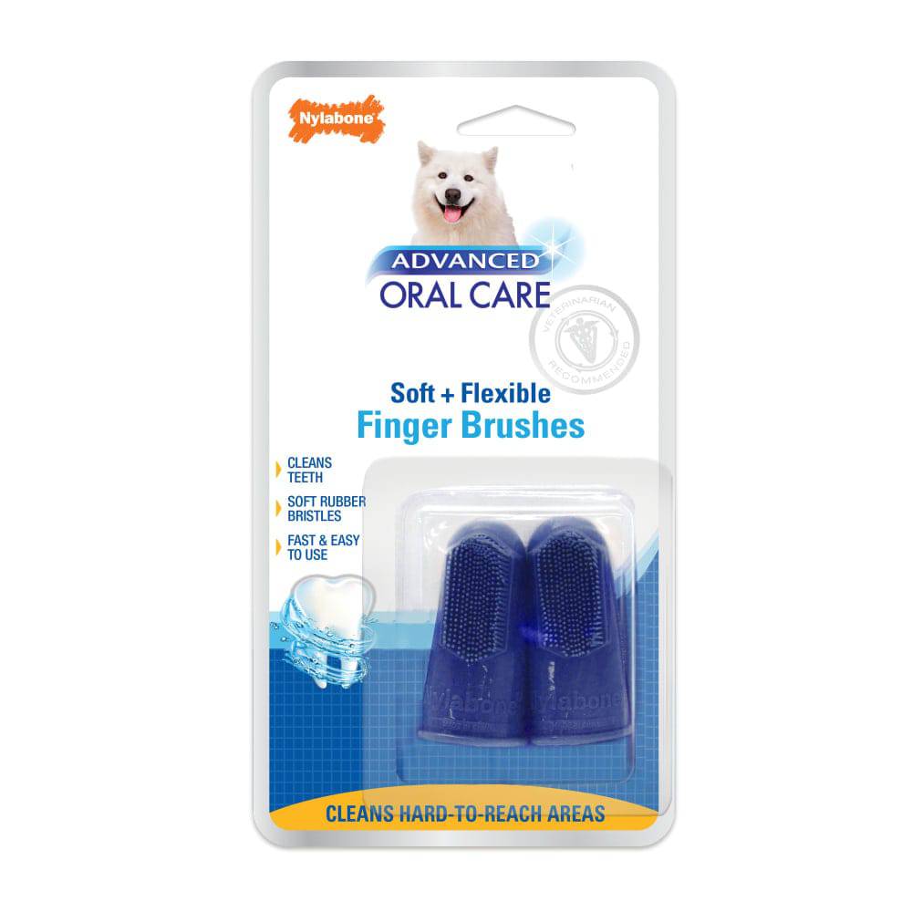 Nylabone Advanced Oral Care Finger Brush - The Pet Source