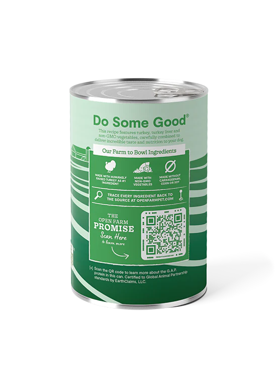 Open Farm Homestead Turkey Pâté Wet Dog Food - 12.5oz - The Pet Source