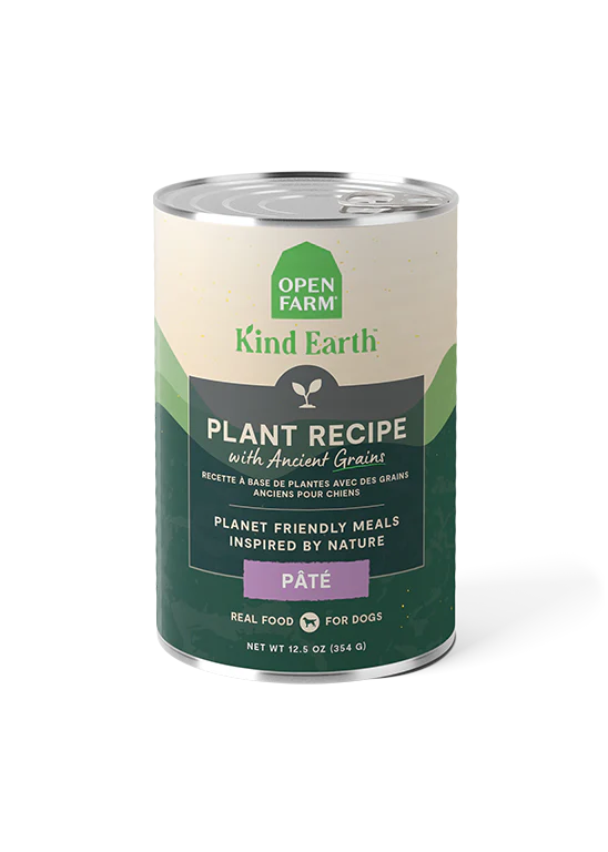Open Farm Kind Earth Plant Pâté with Ancient Grains Wet Dog Food - 12.5oz - The Pet Source