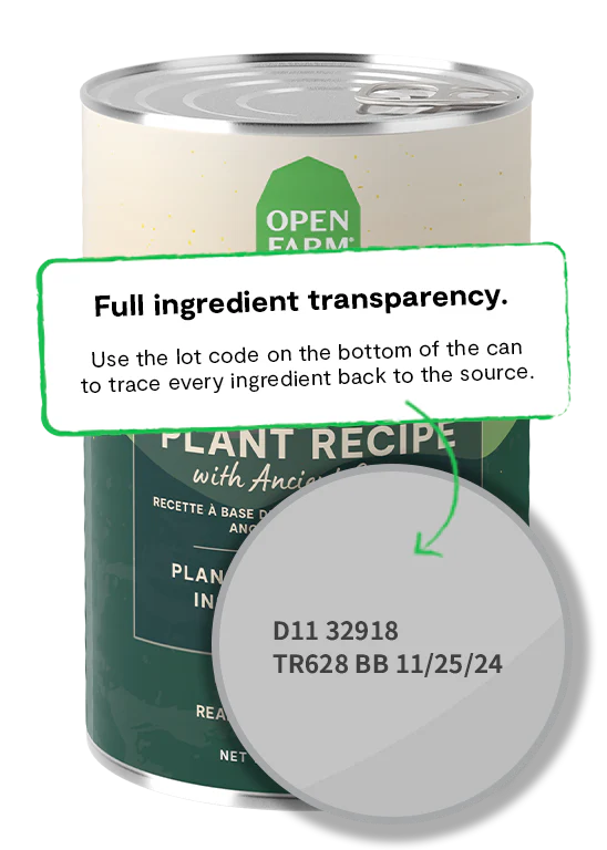 Open Farm Kind Earth Plant Pâté with Ancient Grains Wet Dog Food - 12.5oz - The Pet Source