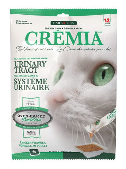 Oven Baked Tradition Crèmia Lickable Treats Urinary Tract Chicken Cat - 12 Tubes - The Pet Source
