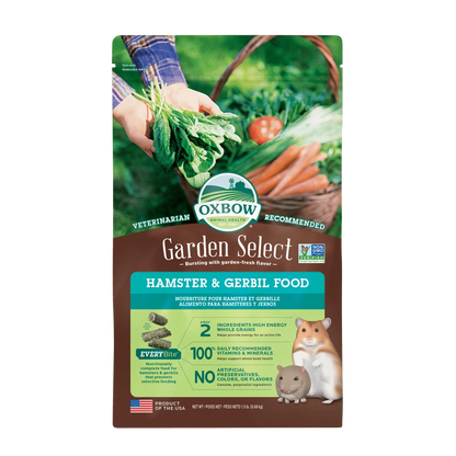 Oxbow Garden Select Hamster & Gerbil Food - 1.5lb - The Pet Source
