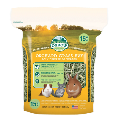 Oxbow Orchard Grass Hay - 15oz - The Pet Source