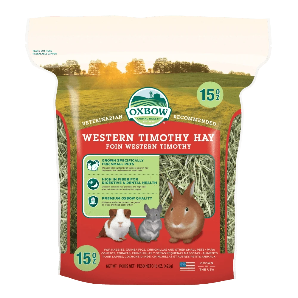 Oxbow Western Timothy Hay - 40oz - The Pet Source