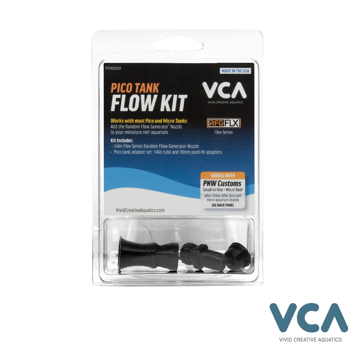 Pico Tank Flow Kit – Single 1/4in Flex-Series RFG - The Pet Source