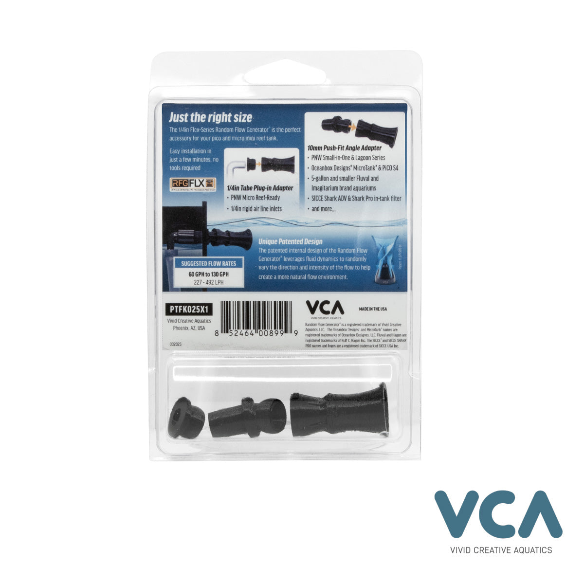 Pico Tank Flow Kit – Single 1/4in Flex-Series RFG - The Pet Source