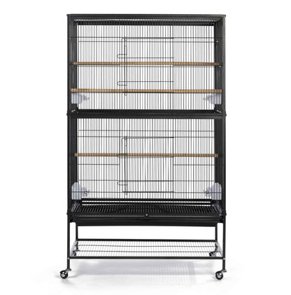 Prevue Pet Flight Bird Cage - Black - The Pet Source