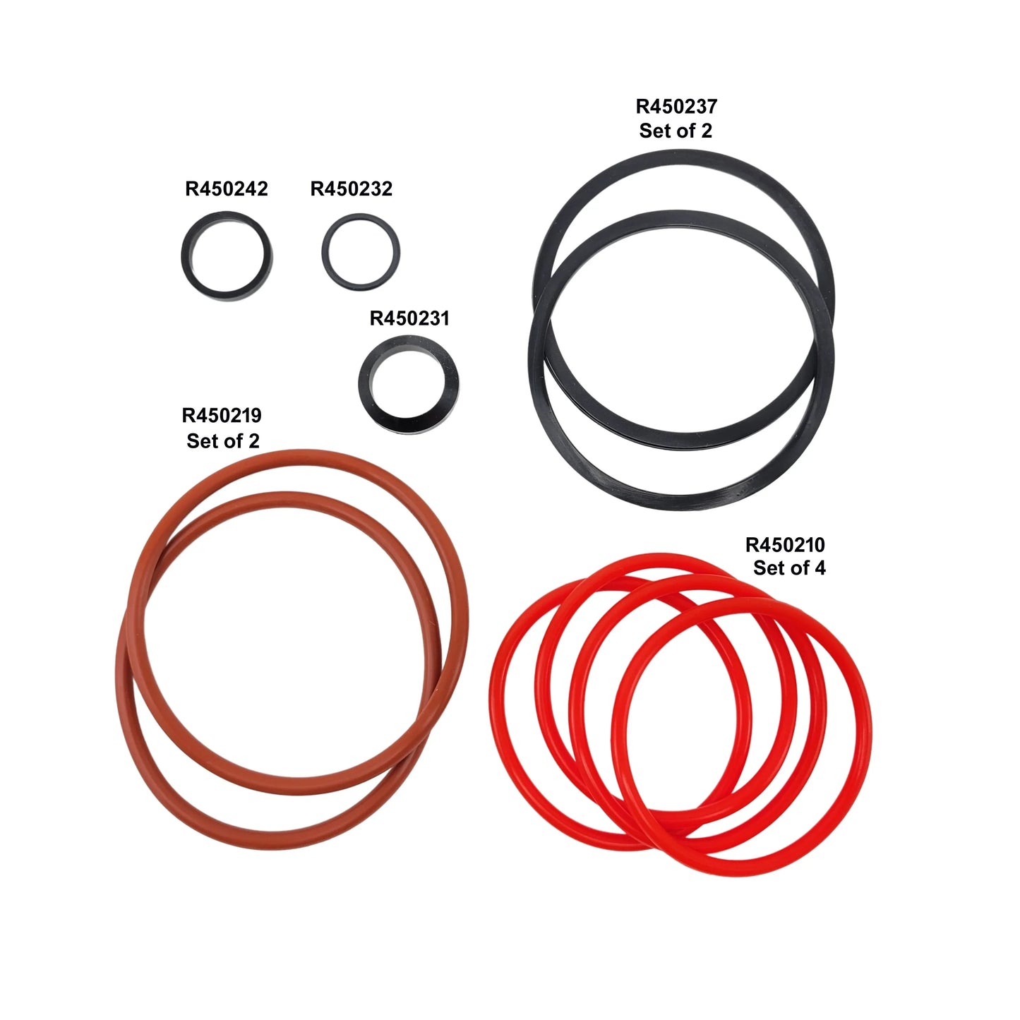 Lifegard Aquatics Rubber Seals and O-Rings for all 3" Diameter Housing Pro Max UV Sterilizers - R450239 - The Pet Source
