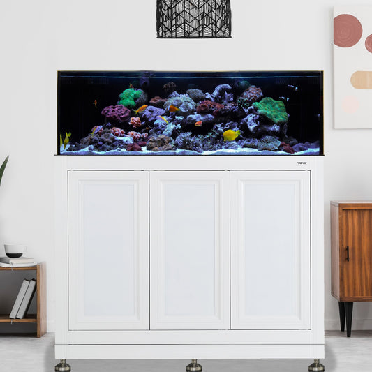 Innovative Marine SR Pro 2 | 80 AIO Aquarium w/ APS Stand - White - The Pet Source