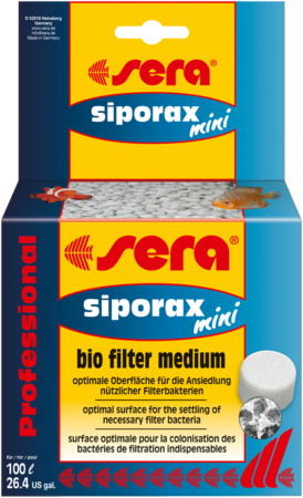 Sera Siporax Mini Professional Bio Filter Media - 130g - The Pet Source