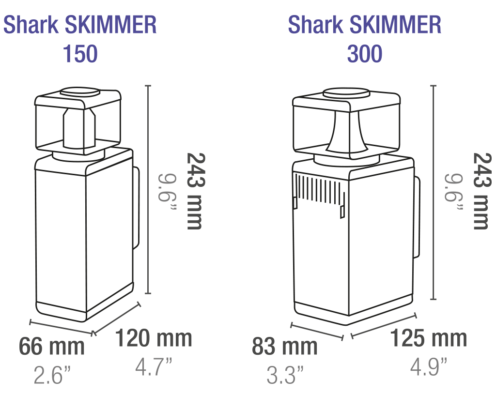 Sicce Shark Internal Protein Skimmer 150 - The Pet Source