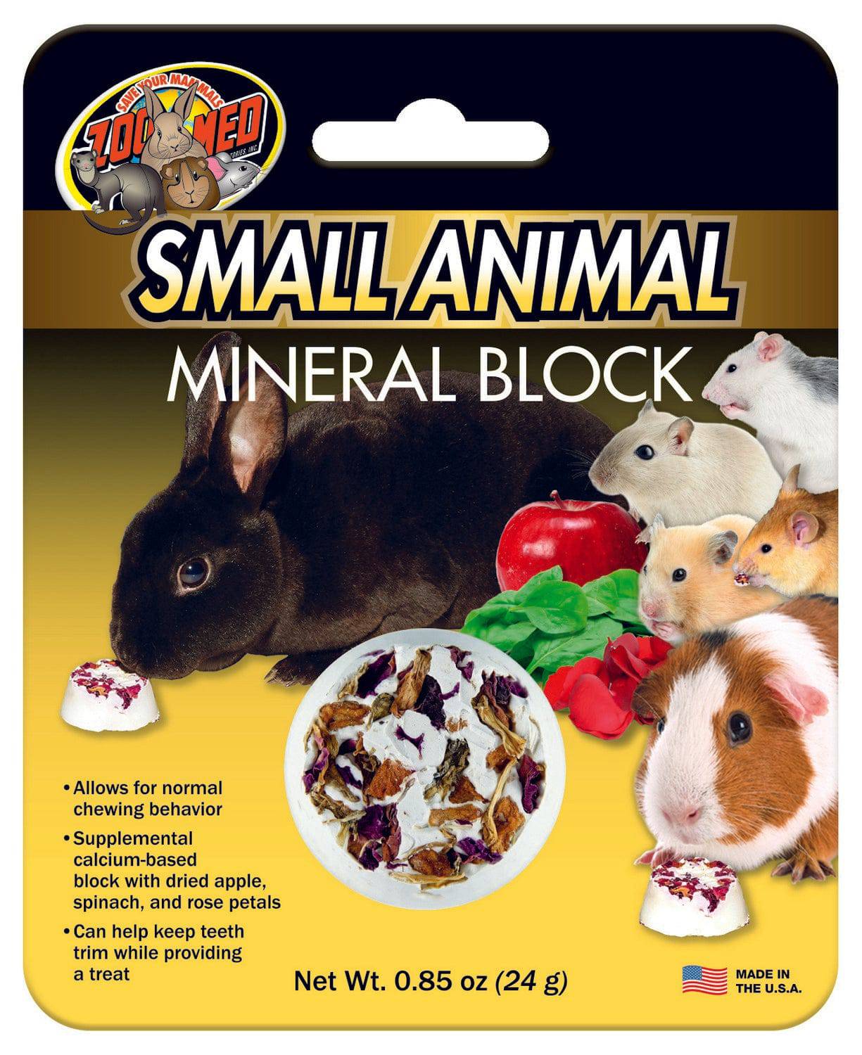 Small Animal Mineral Block - 24g - The Pet Source