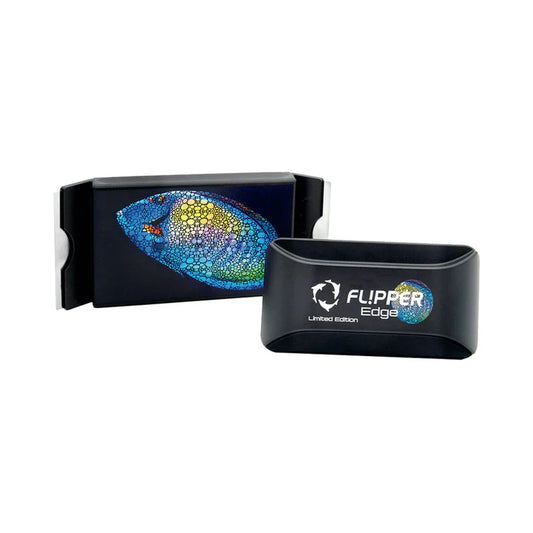 Flipper Edge Limited Edition Tang 2 in 1 Floating Magnetic Aquarium Algae Cleaner (Standard) - The Pet Source