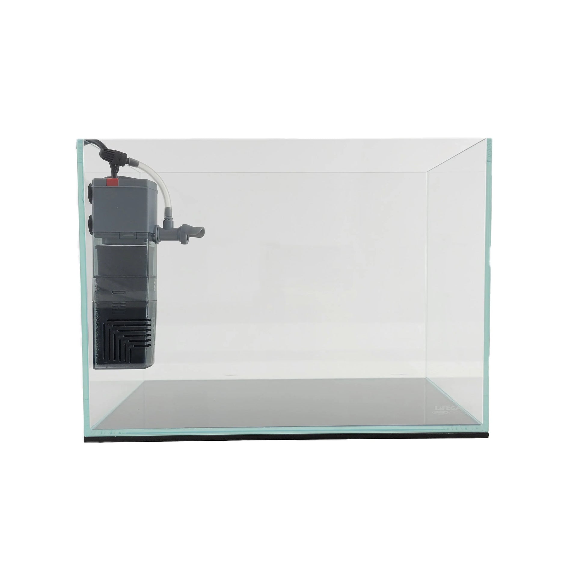 Lifegard Aquatics 3-in-1 Nano Aquarium Internal Filter with 92 GPH Pump & Activated Carbon Media - The Pet Source