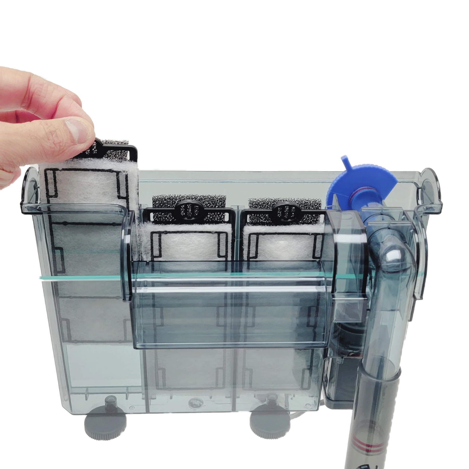 Lifegard Aquatics HOF-30 Slim Design Hang on Filter for aquariums up to 30 gallons - The Pet Source