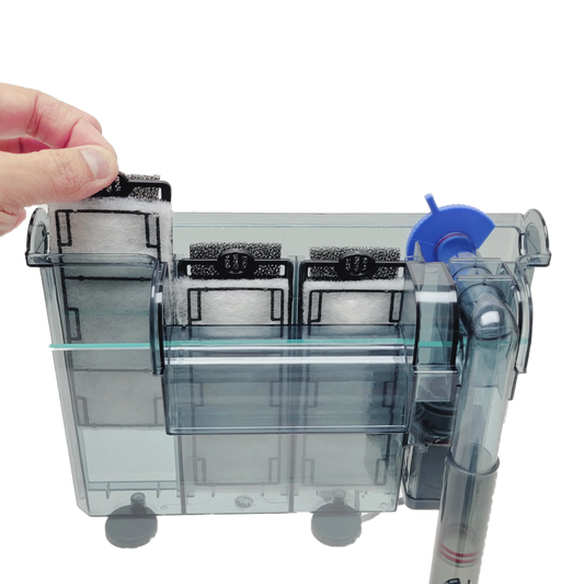 Lifegard Aquatics HOF-30 Slim Design Hang on Filter for aquariums up to 30 gallons - The Pet Source