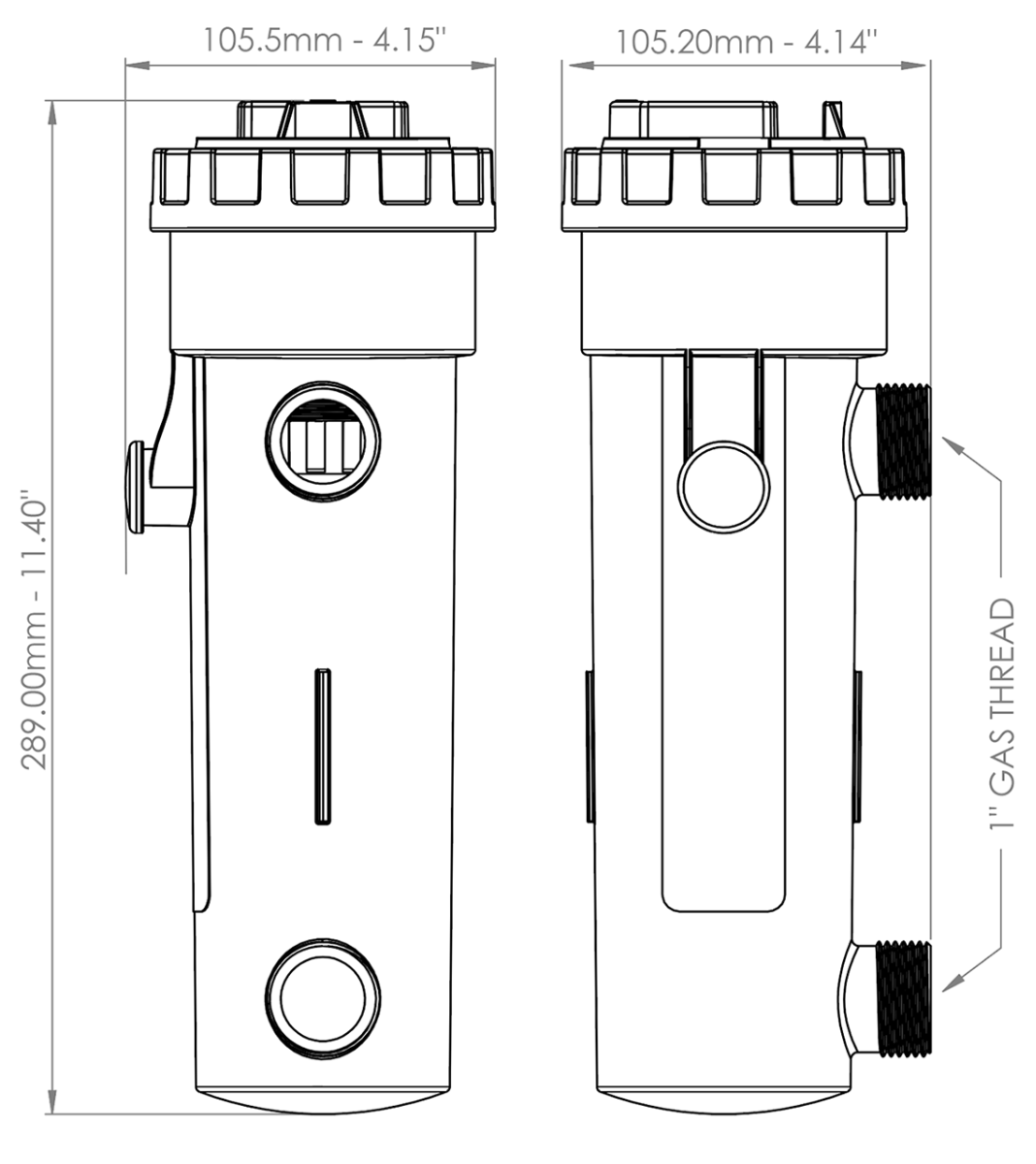 Sicce UV-C Clarifier UV Sterilizer - 9W - The Pet Source