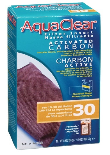 AquaClear 30 Activated Carbon Filter Insert - 1 pack - The Pet Source