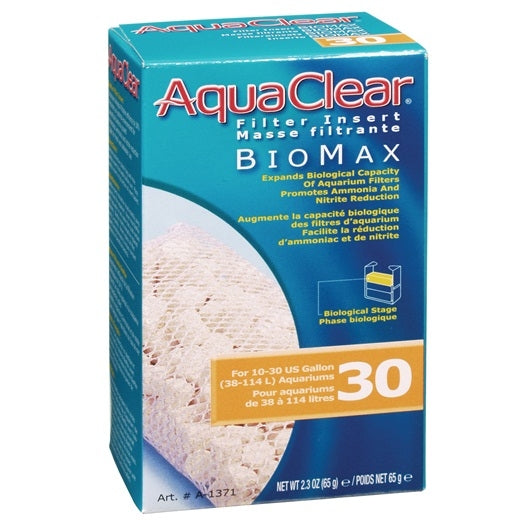 AquaClear 30 Bio-Max Filter Insert - 1 pack - The Pet Source