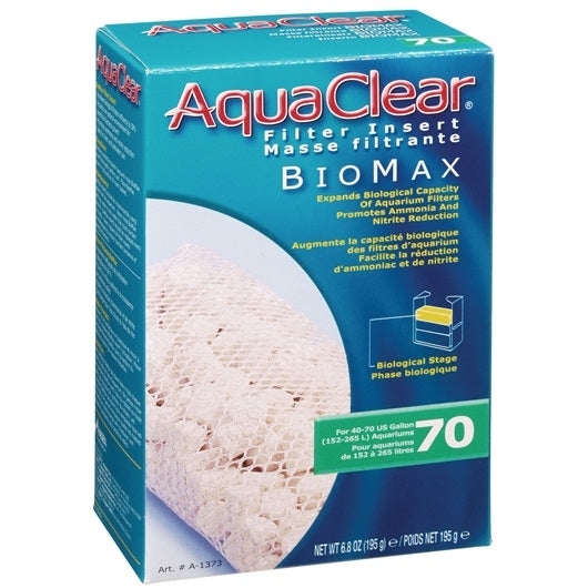 AquaClear 70 Bio-Max Filter Insert - 1 pack - The Pet Source