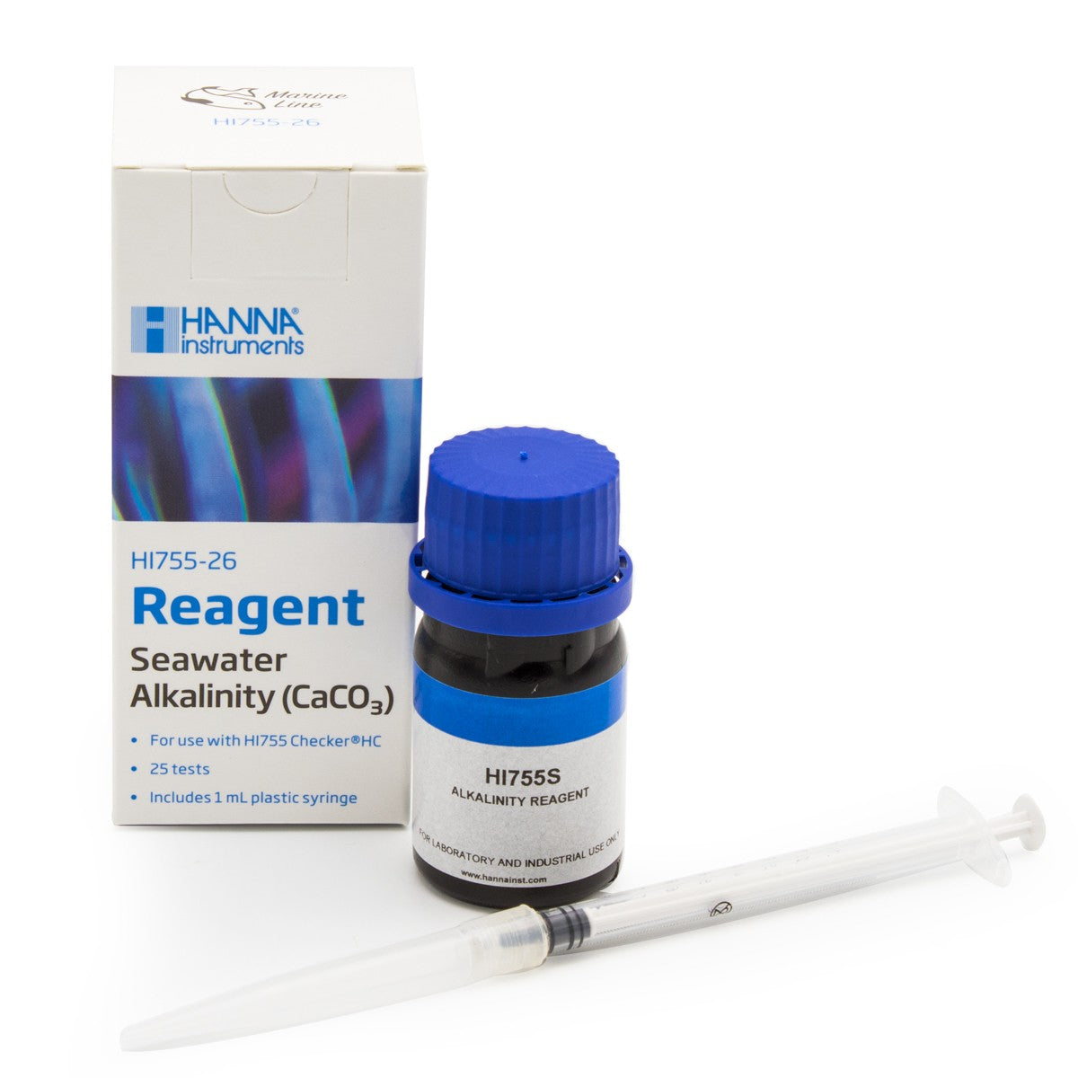 Hanna Checker Marine Alkalinity Reagent 25 Tests HI755-26 - The Pet Source