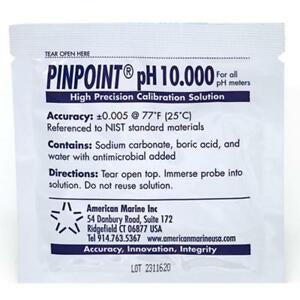 American Marine PINPOINT pH Calibration Fluid 10.000 - The Pet Source