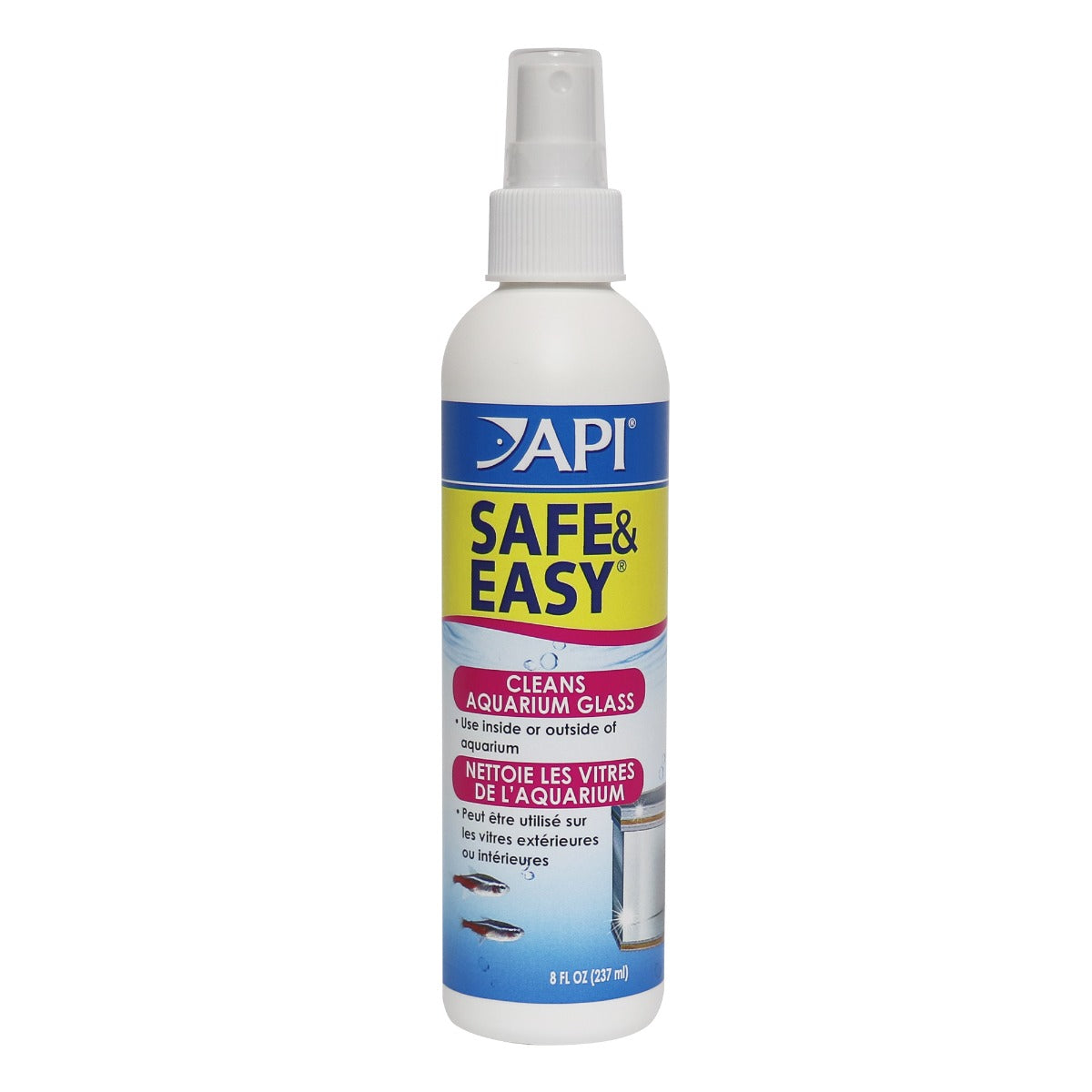 API Safe & Easy Spray Aquarium Cleaner - 8 oz - The Pet Source