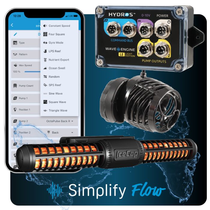 IceCap 2K Gyre Flow Pump With WaveEngine LE WiFi Controller - The Pet Source