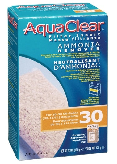 AquaClear 30 Ammonia Remover Filter Insert - 1 pack - The Pet Source