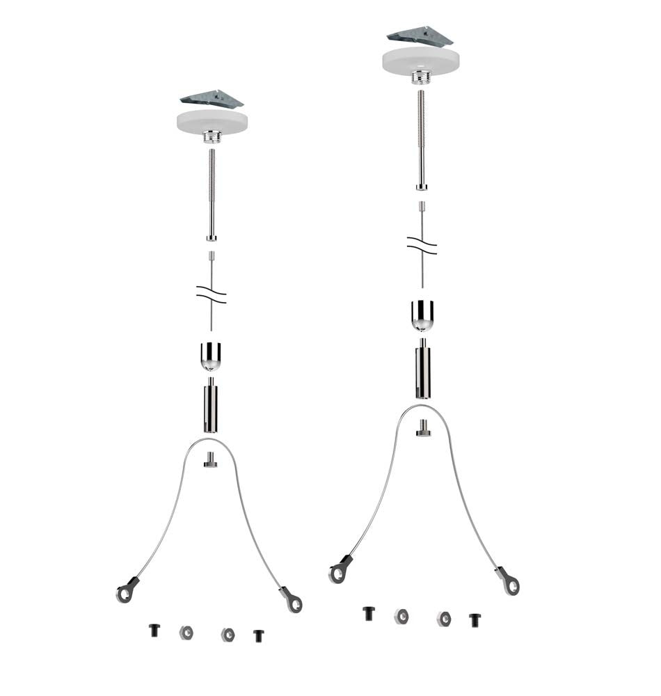 AquaIllumination HMSHK HMS Hanging Kit for Hydra Lights - The Pet Source