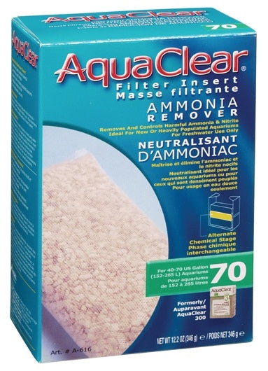 AquaClear 70 Ammonia Remover Filter Insert - 1 pack - The Pet Source