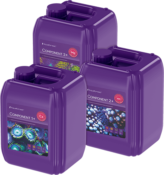 AquaForest Component 1+, 2+, 3+ Bundle - 5 L - The Pet Source