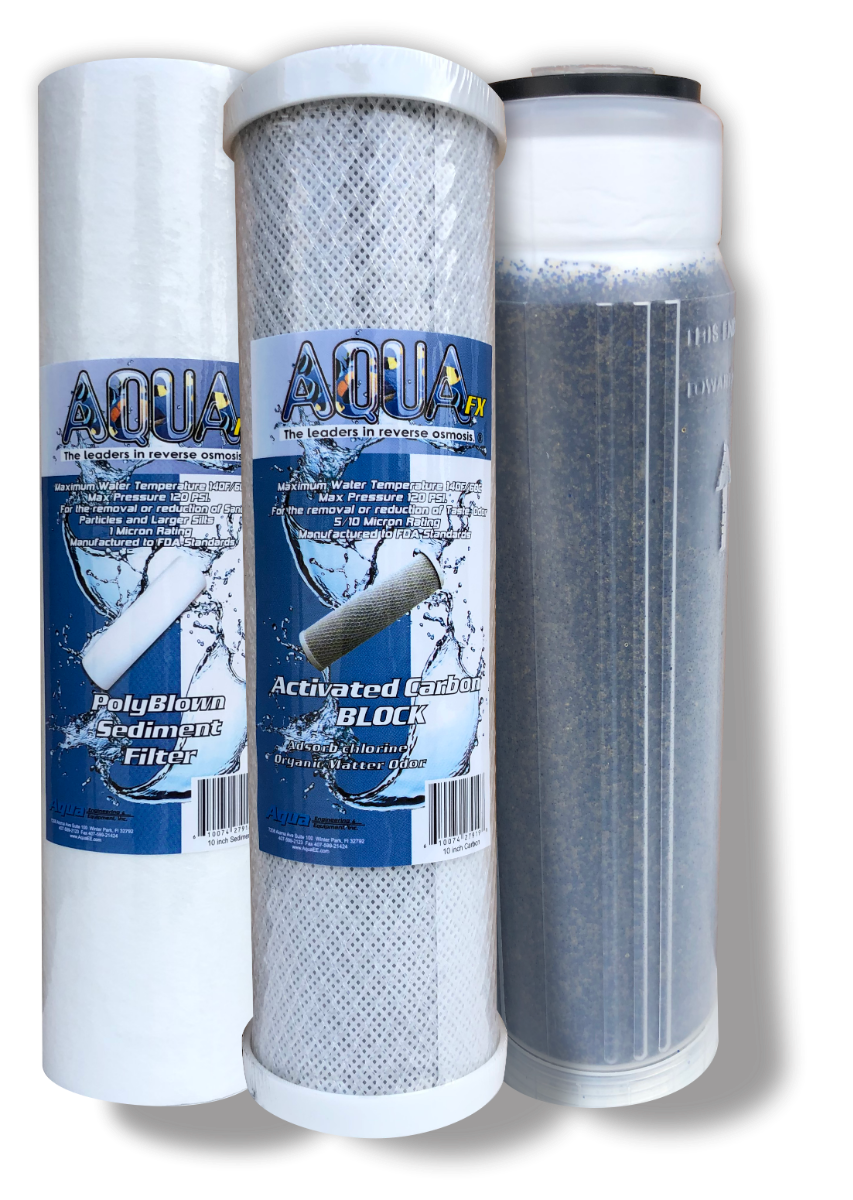 AquaFX Barracuda 10 inch Replacement Filters - The Pet Source