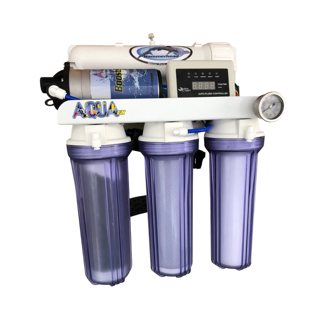 AquaFX HammerHead Fully Automated RO-DI - 100 GPD - The Pet Source
