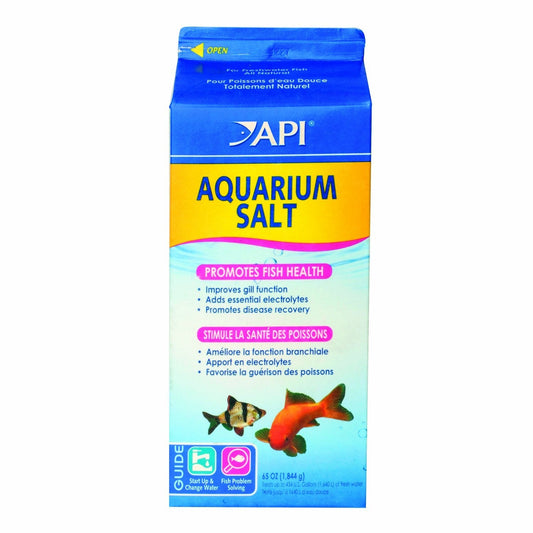 API Aquarium Salt - 65 oz - The Pet Source