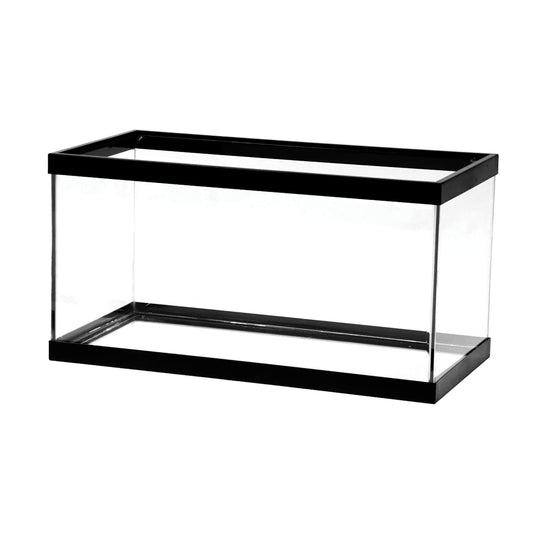 Aqueon Standard Rectangular Aquarium Black Trim 15 Gal - The Pet Source