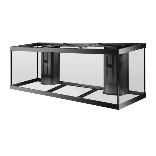 Aqueon Reef Ready Aquarium with Overflow Black 125 gal - The Pet Source