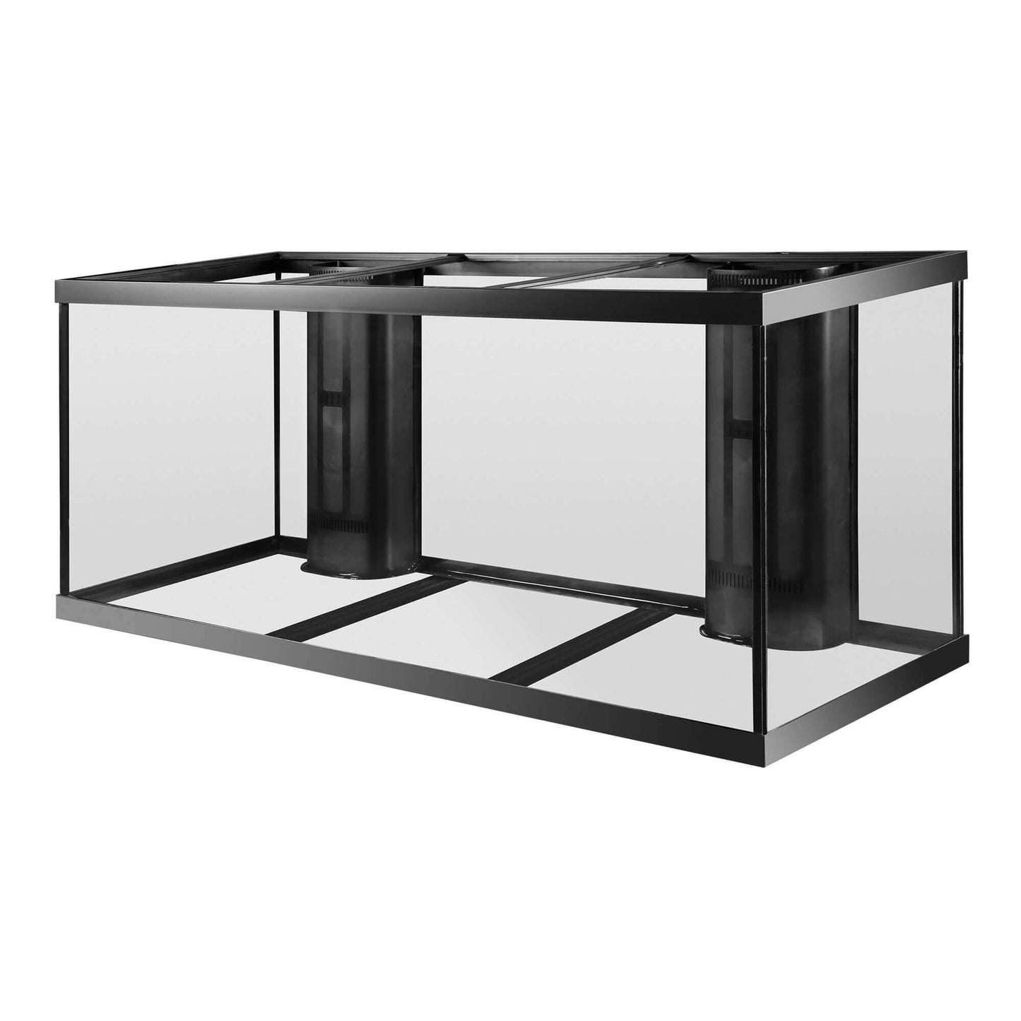 Aqueon Reef Ready Aquarium with Overflow Black 210 gal - The Pet Source