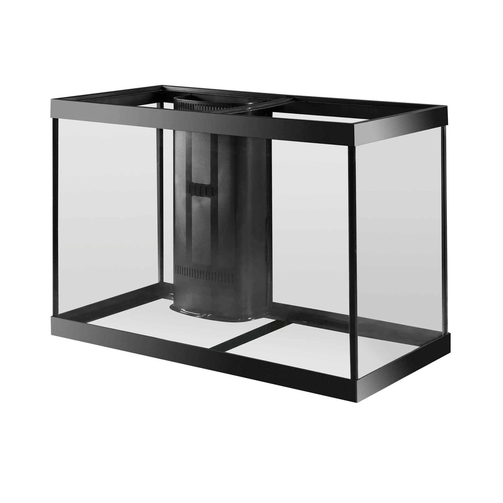 Aqueon Reef Ready Aquarium with Overflow Black 65 gal - The Pet Source