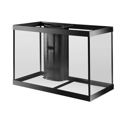 Aqueon Reef Ready Aquarium with Overflow Black 65 gal - The Pet Source