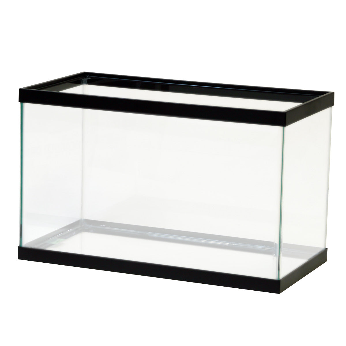 Aqueon Standard Rectangular Aquarium Black Trim 5.5 Gal - The Pet Source