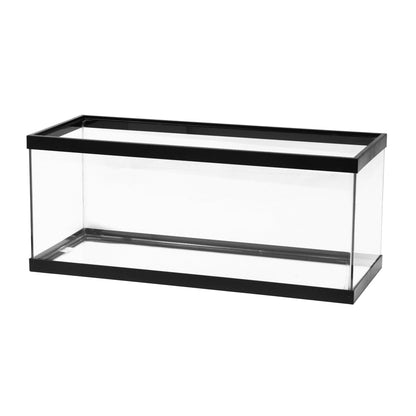 Aqueon Standard Rectangular Aquarium Black Trim 20 Gal Long - The Pet Source