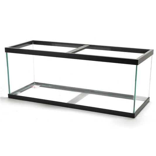 Aqueon Standard Rectangular Aquarium Black Trim 55 Gal - The Pet Source