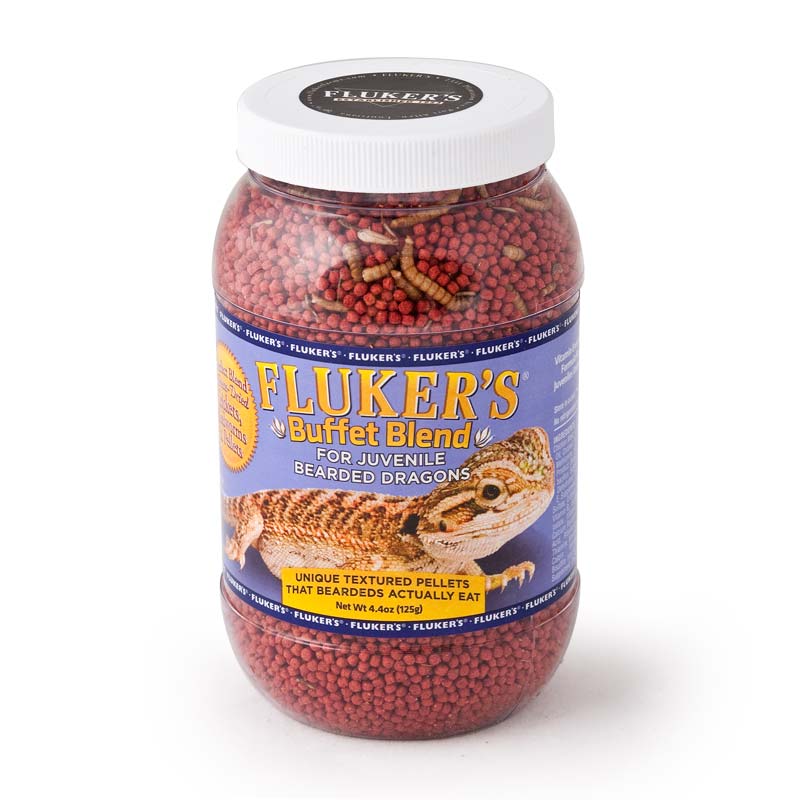 Fluker's Buffet Blend Juvenile Bearded Dragon Formula - 4 oz - The Pet Source