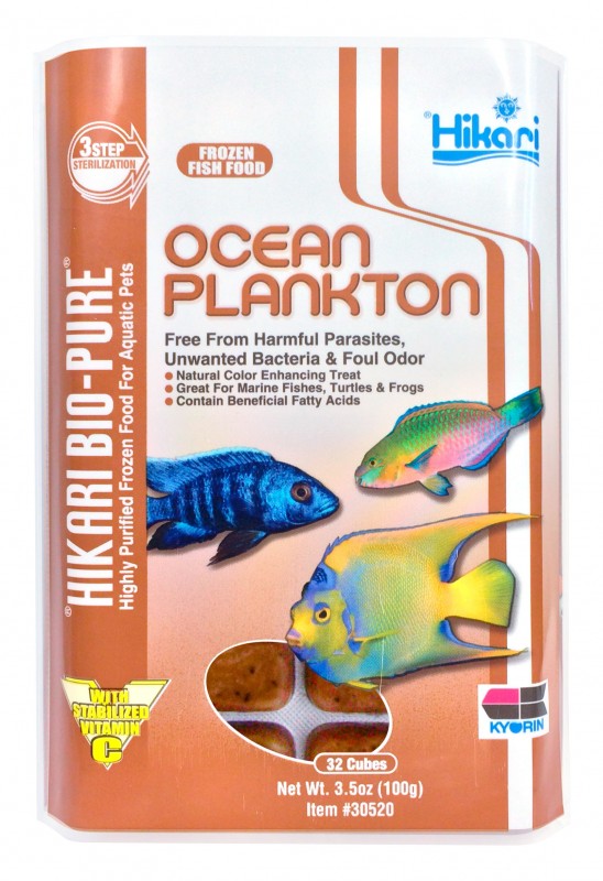 Hikari Bio-Pure Frozen Ocean Plankton Cube Pack - 3.5oz - The Pet Source